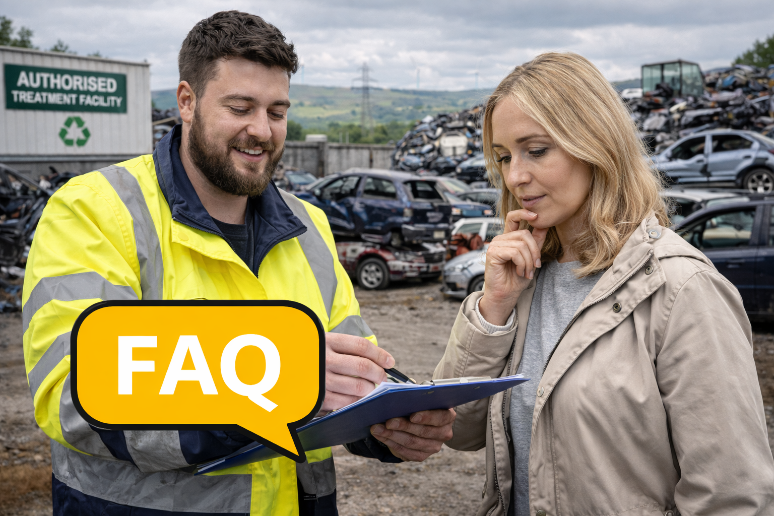 Scrap car FAQs and advice in Milnrow